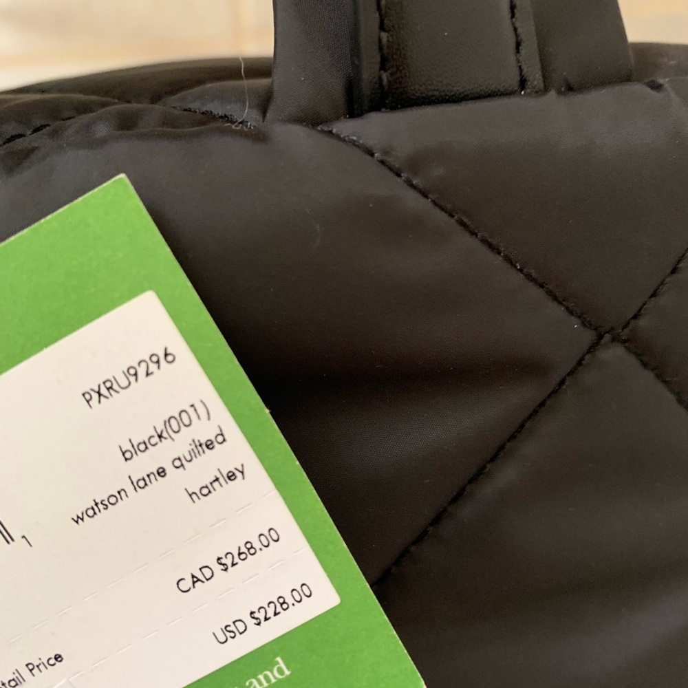 KATE SPADE BLACK WATSON LANE HARVEY BACKPACK - Picture 6 of 7